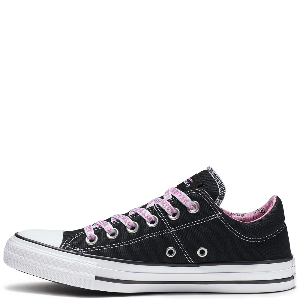 Converse x Hello Kitty Chuck Taylor All Star Madison Low Top 聯名款 黑色女鞋-NO.564630C