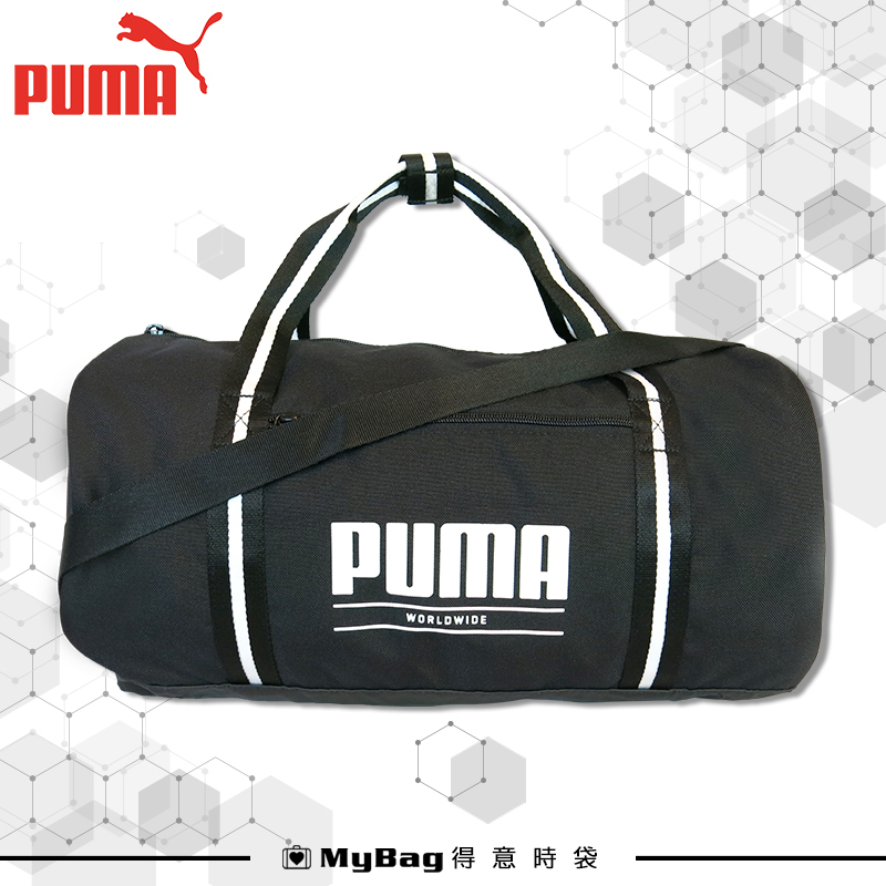 PUMA 旅行袋 行李袋 運動包 側背包 經典LOGO 076549 得意時袋