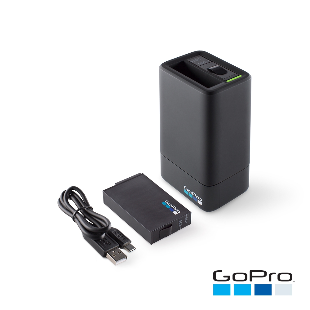 GoPro-FUSION雙電池充電器+電池(ASDBC-001-AS)