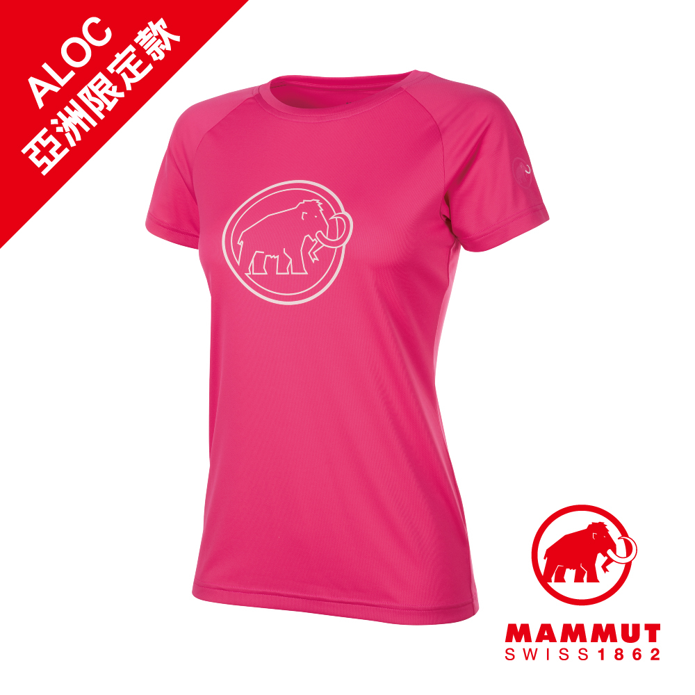 Mammut 長毛象 QD AEGILITY T-Shirt AF Women 彈性排汗透氣短袖 女款 桃紅 #1017-10072