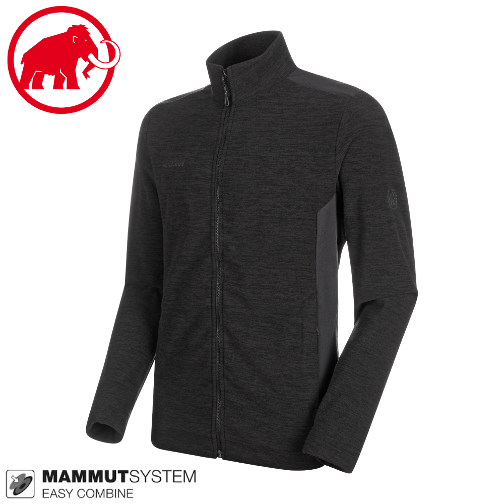 【MAMMUT 男 Yadkin Hooded 外套《黑/黑》】1014-00870/中層運動夾克/彈性透氣/跑步