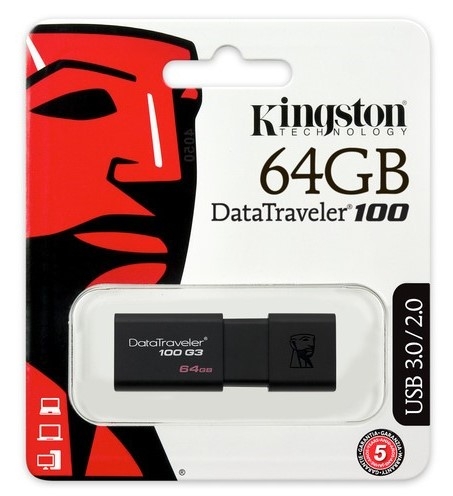 金士頓 Kingston DT100G3 64GB 64G 隨身碟 USB 3.0