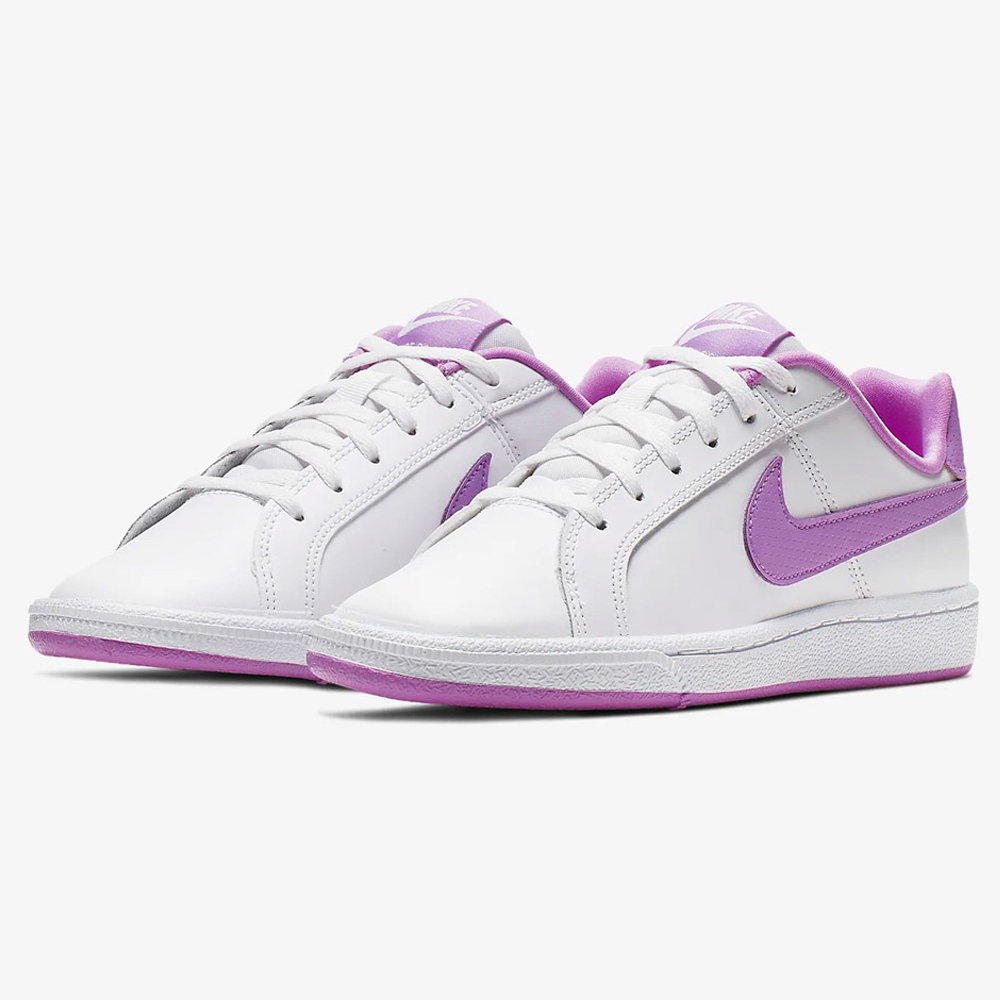 ★現貨在庫★ NIKE Court Royale GS 女鞋 大童 休閒 板鞋 白 粉紫 【運動世界】 833654-103