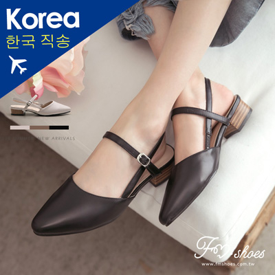 包鞋．縷空感尖頭包鞋-FM時尚美鞋-韓國精選．Vacation