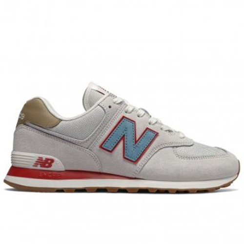 New Balance 男鞋 女鞋 休閒 574系列 麂皮 經典 復刻 象牙白【運動世界】ML574NCB