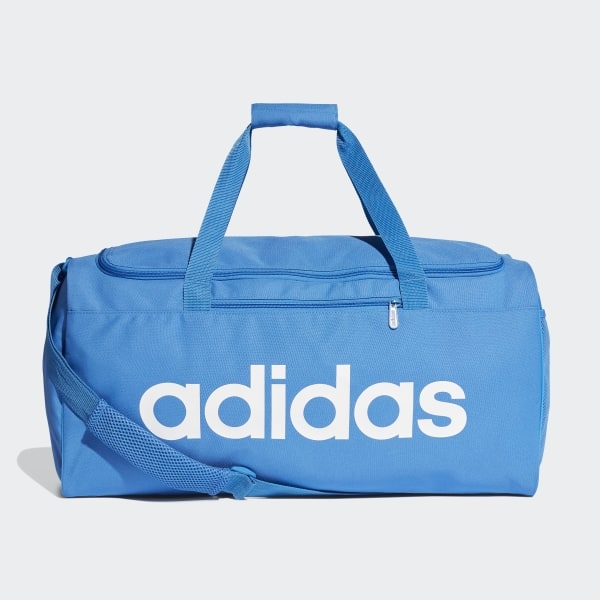 v［TellCathy］Adidas 運動休閒行李袋 藍色 DT8621