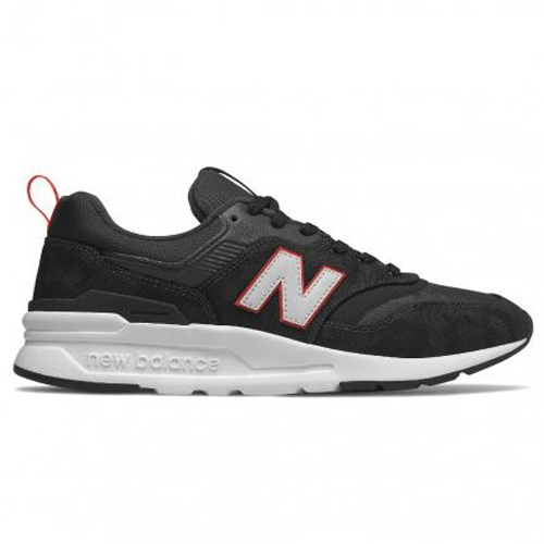 New Balance 男鞋 休閒 997系列 輕量 經典 復古 紅 白 黑【運動世界】CM997HBF