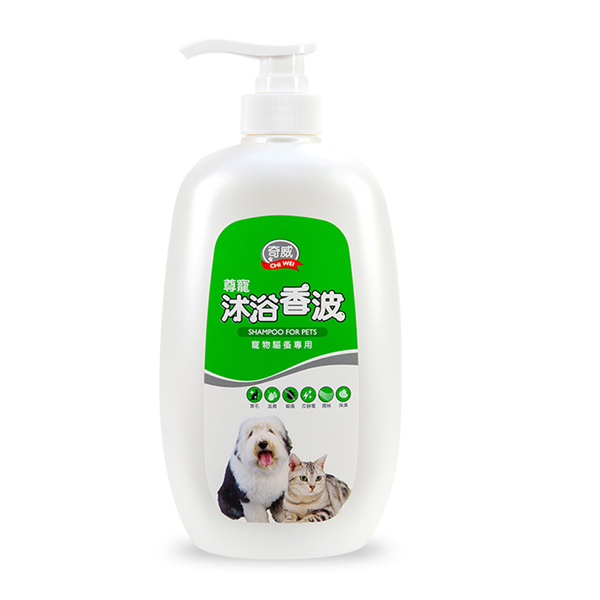 奇威尊寵沐浴香波寵物沐浴乳(綠) 驅蚤用 800ml