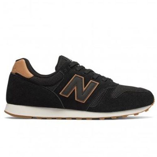 New Balance 373 男鞋 休閒 復古 麂皮 橡膠大底 黑 【運動世界】ML373BSS