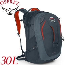 【OSPREY 美國 COMET 30L 盔甲灰 電腦背包《男款》】COMET 30/15吋筆電背包/城市背包/旅行背包★滿額送