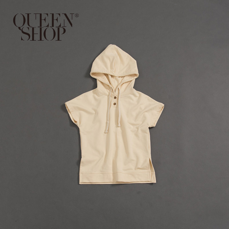 Ｑｕｅｅｎ Ｓｈｏｐ【01096331】童裝 親子系列 素面連帽上衣 S/M/L/XL＊現+預＊