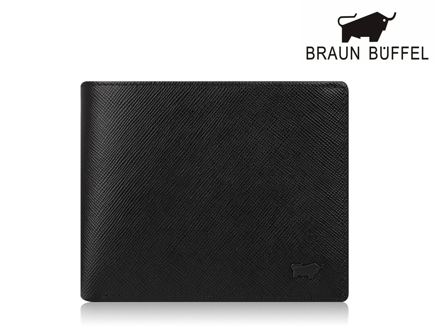 【全新正品】BRAUN BUFFEL 德國小金牛 洛非諾系列 男短夾【寧寧小舖/台中30年皮件老店】BF334-315-1