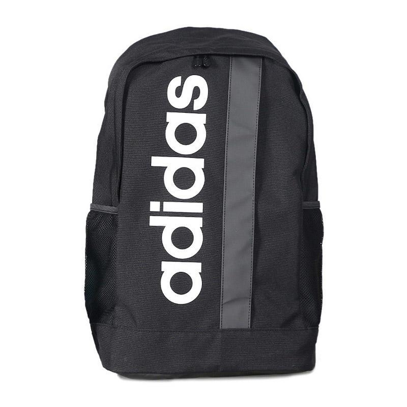 ADIDAS LINEAR CORE BACKPACK 黑白 字母LOGO 書包 後背包 (布魯克林) DT4825