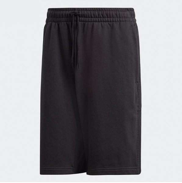 ADIDAS ORIGINALS SHORTS 黑 白 小LOGO 短褲 男 (布魯克林) DV1972