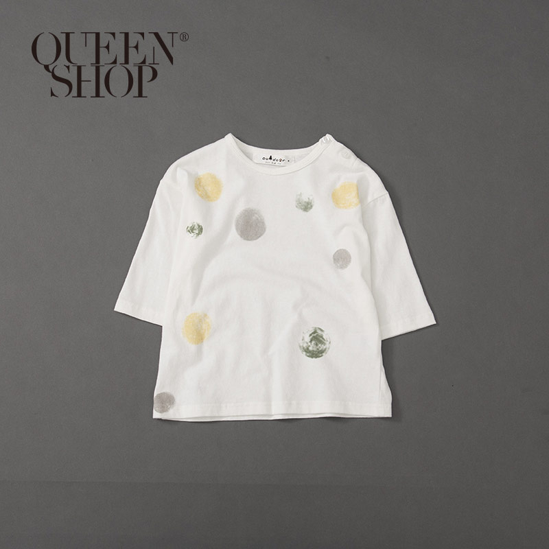 Ｑｕｅｅｎ Ｓｈｏｐ【01038094】童裝 親子系列波點短袖棉T S/M/L/XL＊現+預＊