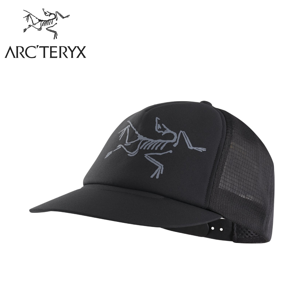 【ARC'TERYX 始祖鳥 LOGO網帽《黑》】23968/棒球帽/鴨舌帽/遮陽帽/休閒帽