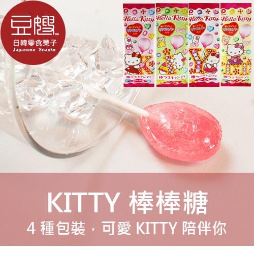 【豆嫂】日本零食 HELLO KITTY草莓棒棒糖(單支/隨機出貨)