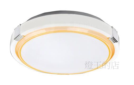 燈飾燈具【燈王的店】最新可換式 LED 20W 吸頂燈  白光/黃光 ☆ F0245341-W