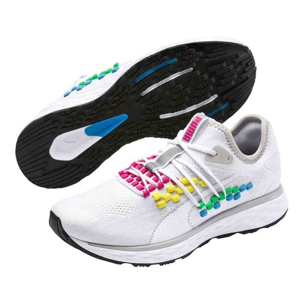 Puma SPEED 600 FUSEFIT HEAT MAP 女鞋 慢跑 訓練 輕量 白 彩 【運動世界】19251901