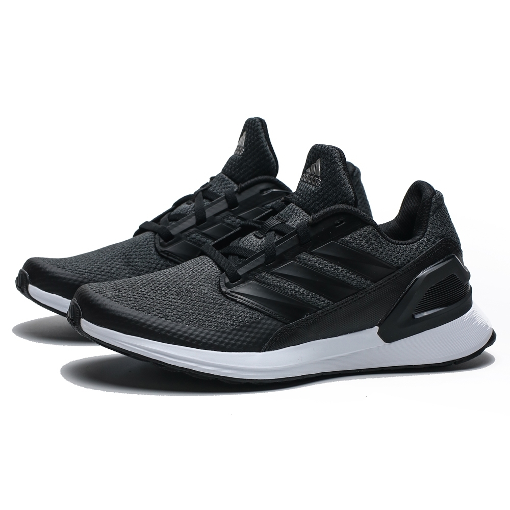 ADIDAS RAPIDARUN K 黑 網布 休閒 慢跑 大童(布魯克林) G27325