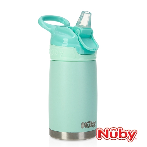 Nuby不鏽鋼真空隨行杯 300ml (款式任選)