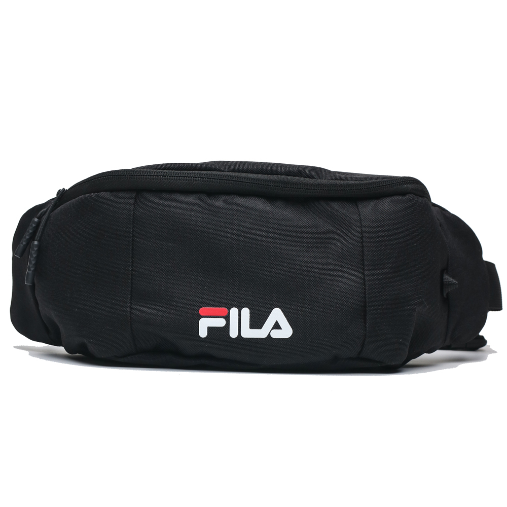 FILA CROSSBODY BAG 黑 白 基本款 斜挎包 斜背包 男女 (布魯克林) BWT9031BK