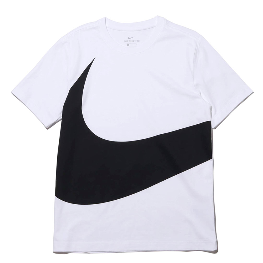 ★現貨在庫★ NIKE SPORTSWEAR SWOOSH 男裝 短袖 休閒 純棉 大勾 白【運動世界】 AR5192-103