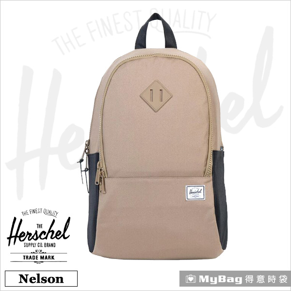 Herschel 後背包 卡其綠 多功能收納 15吋筆電後背包 Nelson-1059 得意時袋