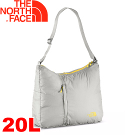 【The North Face 20L 輕量多功能肩背袋 月霧灰/古苔綠】NF00CJ3B/肩背袋/肩背包★滿額送