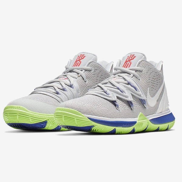 NIKE KYRIE 5 GS 女鞋 大童 籃球 Irving 避震 氣墊 灰 【運動世界】 AQ2456-099