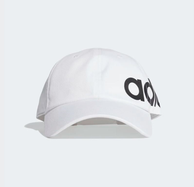 Adidas LINEAR BOLD BASEBALL HAT 白色經典帽-NO.ED0319