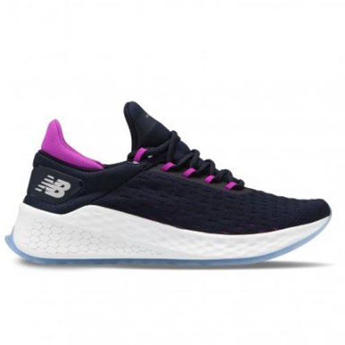 New Balance 女鞋 慢跑 針織 Fresh Foam 輕量 黑 紫【運動世界】WLZHKLN2