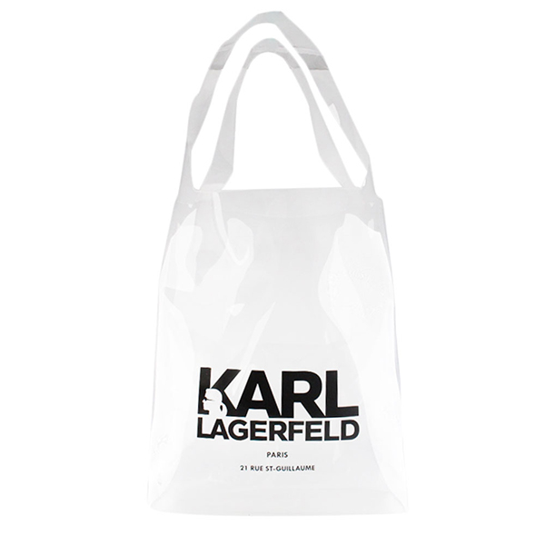 Karl Lagerfeld包包 多功能LOGO透明袋