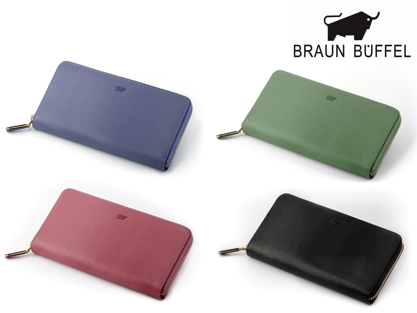 【全新正品】BRAUN BUFFEL 德國小金牛 牛皮長皮夾 【寧寧小舖/台中30年皮件老店】BF628-V102-1