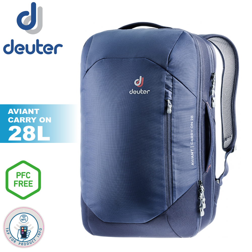 【Deuter 德國 AVIANT CARRY ON 多功能旅遊背包 28L《藍》】3510020/雙肩後背包/自助旅行