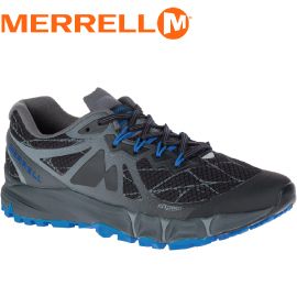 【MERRELL 美國 男款 AGILITY PEAK FLEX 慢跑鞋〈黑/藍〉】ML37699/休閒鞋/登山鞋/運動鞋★滿額送