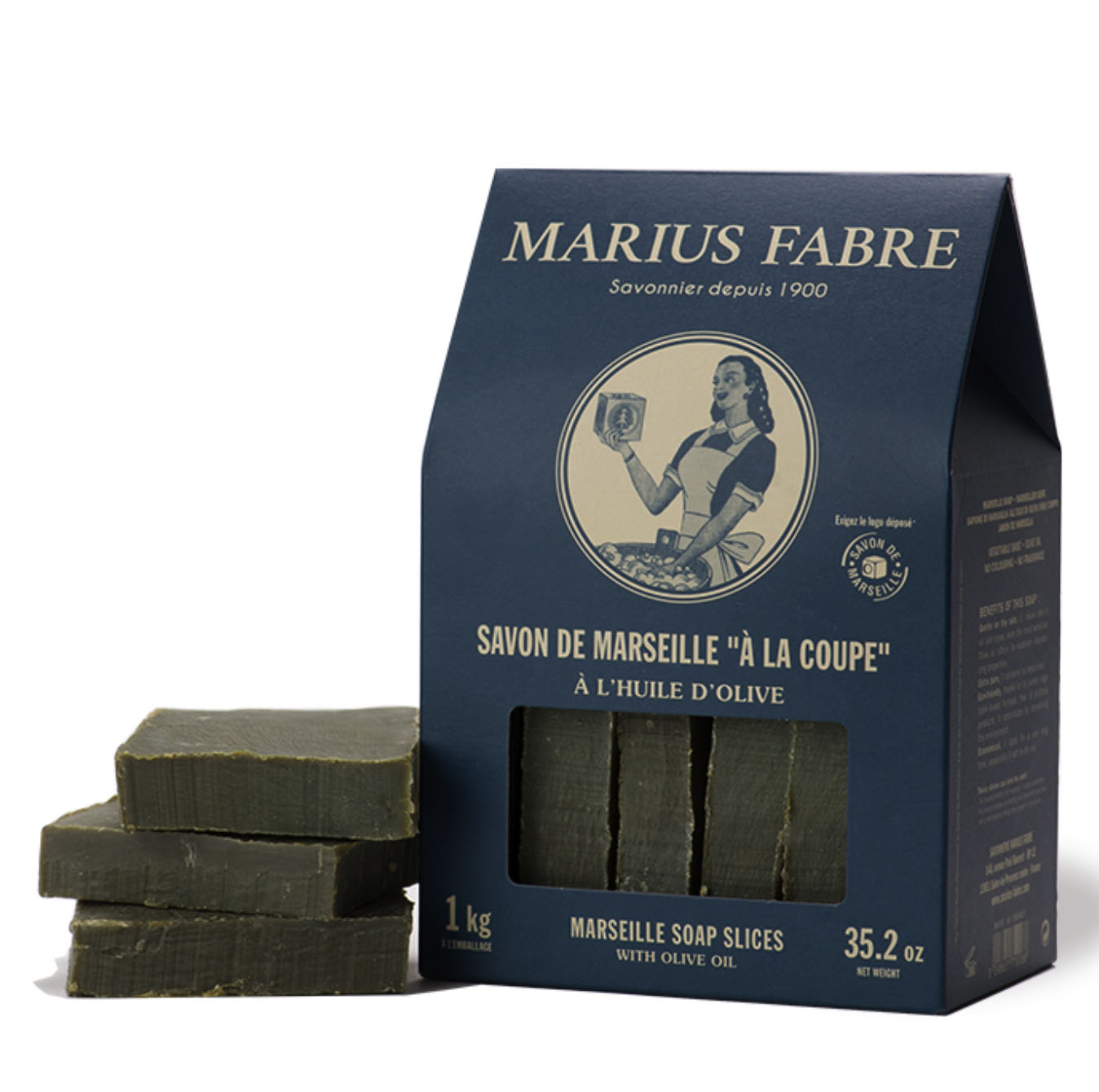 法國法鉑-經典馬賽皂復古盒裝/1kg盒裝