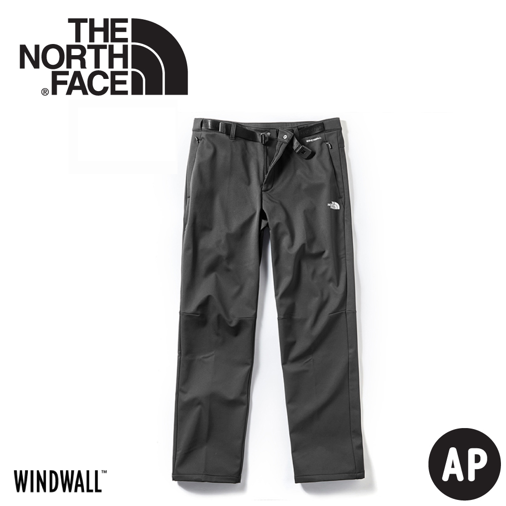 【The North Face 男 防風保暖長褲《黑》】3VTG/防風長褲/冬季長褲/保暖長褲