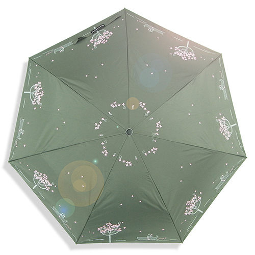 【自然系】艾蜜莉夢境-抗UV自動傘 /晴雨傘防風傘防曬傘陽傘洋傘折傘-2