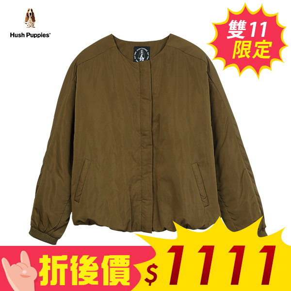 Hush Puppies 外套 女裝簡約短版舖棉外套~超殺價$1111