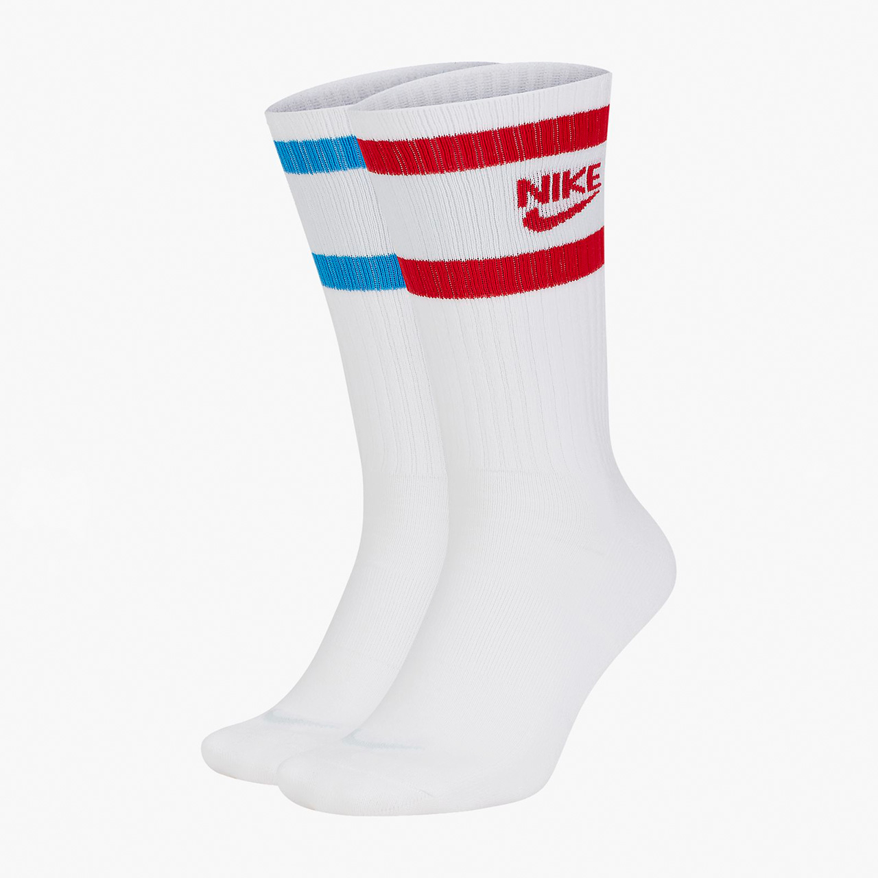 NIKE HERITAGE CREW SOCKS 紅藍白 復古 長襪 男女 (布魯克林) SK0205-902