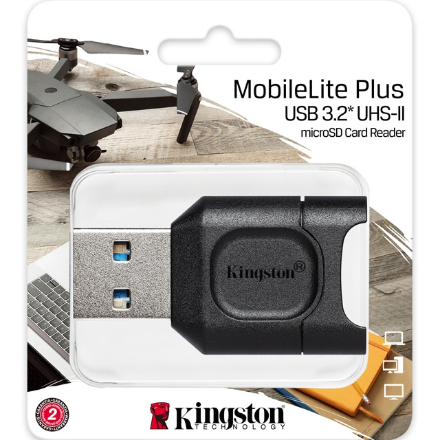 金士頓 Kingston MLPM MobileLite Plus Micro SD 讀卡機 USB3.2 UHS-II TF Micro SDHC