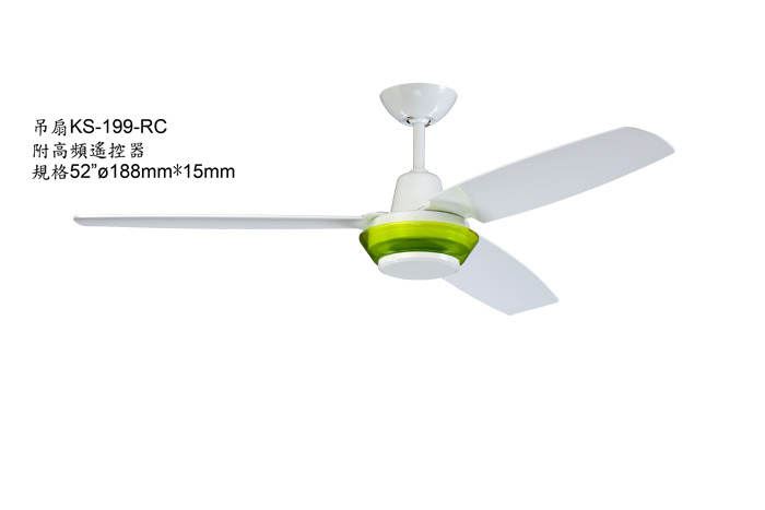 【燈王的店】《台灣製燈王強風吊扇》52吋吊扇 附遙控器(馬達保固十年) ☆KS-199-RC