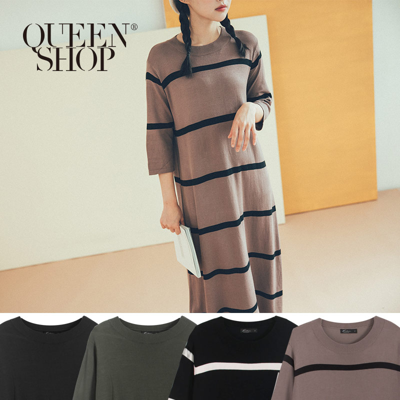 Ｑｕｅｅｎ Ｓｈｏｐ【01023559】簡約素色造型單口袋長袖襯衫 三色售＊現+預＊