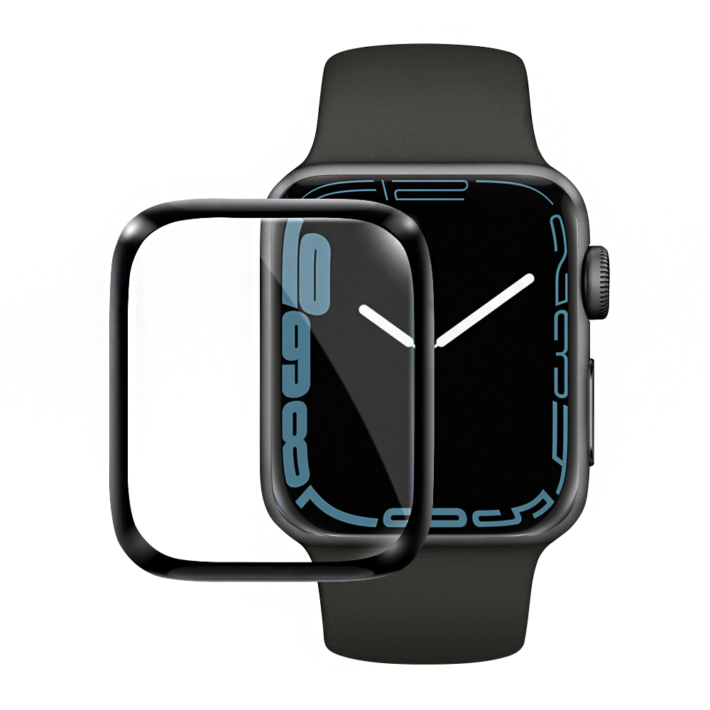 City Boss For Apple Watch 41mm新 3D曲面全膠玻璃貼