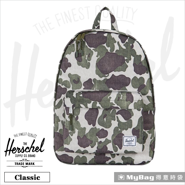 Herschel 後背包 經典後背包 迷彩 Classic-1858 得意時袋