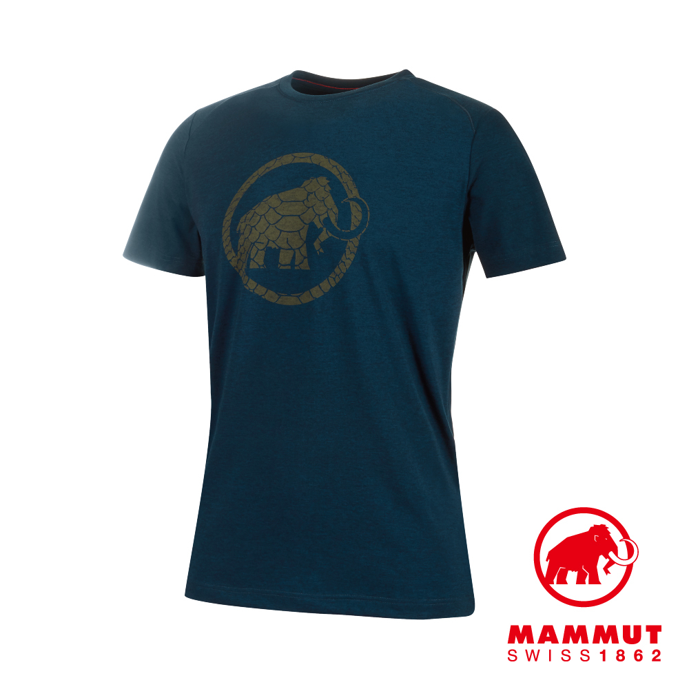 Mammut 長毛象 Trovat T-Shirt Men 機能LOGO素色短袖 T-Shirt 男款 波賽頓 #1017-09862