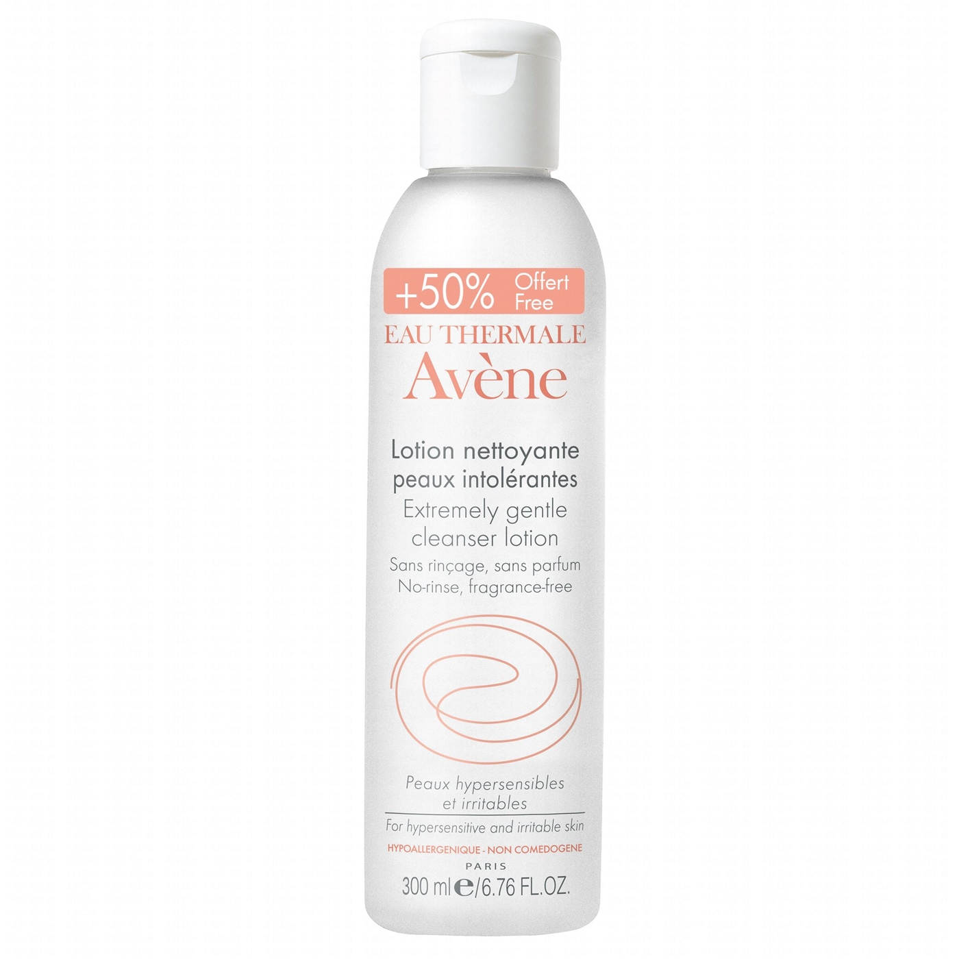 雅漾 舒敏卸妝潔顏凝露 300ml Avene