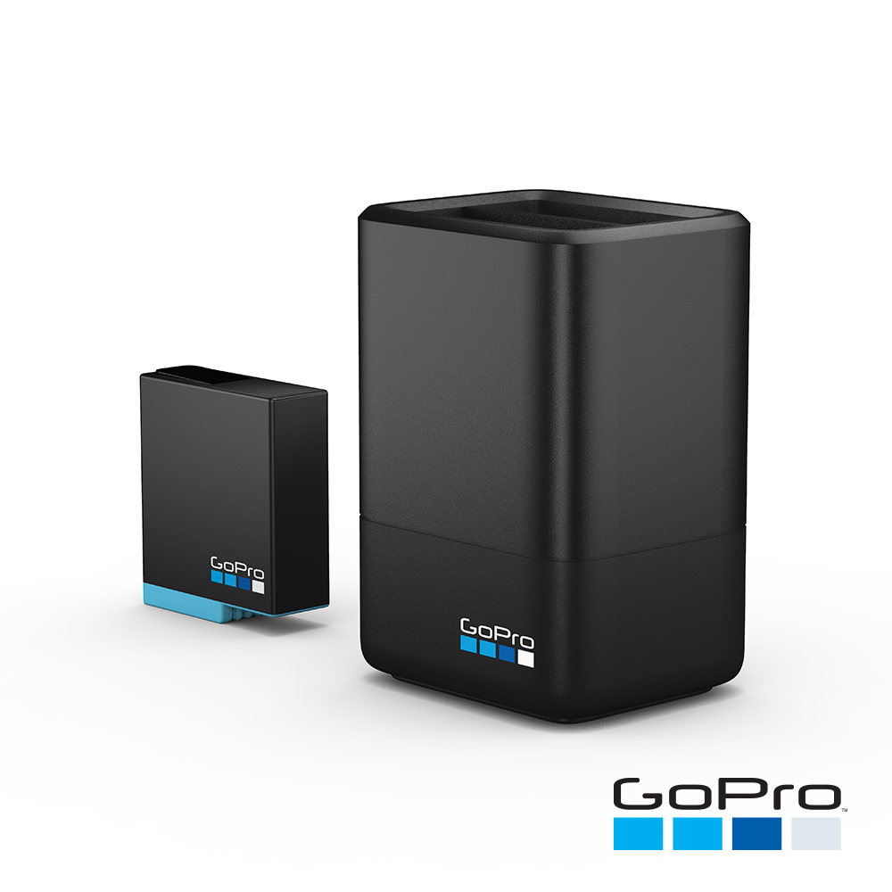 GoPro-HERO6/7/8 Black專用雙電池充電器+電池(AJDBD-001)