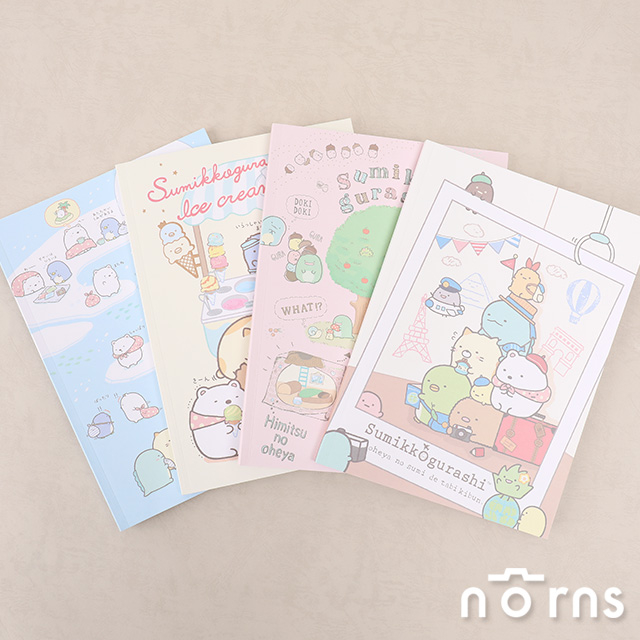 【角落生物筆記本16K加厚方格】Norns SAN-X正版記事本 紙品日記文具 角落小夥伴